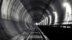 Metro graffiti Paris subway abandoned urban tracks