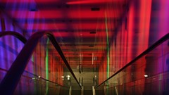 Metro light subway tunnels