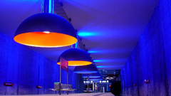 Metro Rails train Station bits