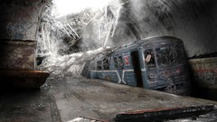 Metro subway abandoned Adventure disasters