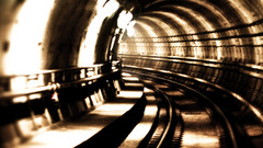 Metro subway tunnels copenhagen