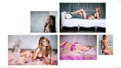 Metro woman series faces blondes lingerie models underwear 