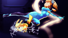 Metroid Pokemon zero suit