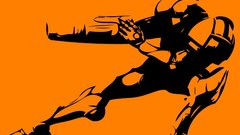 Metroid samus aran artwork