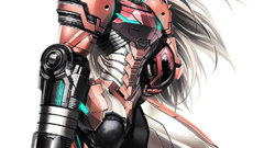 Metroid samus aran artwork