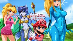 Metroid zero suit Mario