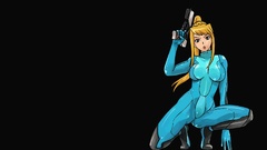 Metroid zero suit samus