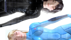 Metroid zero suit samus