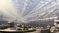 Metropolis science fiction rivers