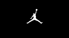 Michael Jordan silhouette basketball Simple Background Celebrity