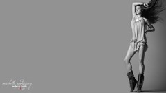 Michelle Rodriguez monochrome models