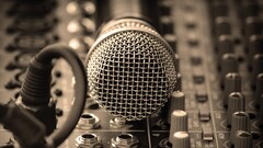 microphone Technology sepia
