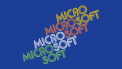 Microsoft color words text