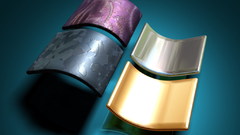 Microsoft windows 3D renders