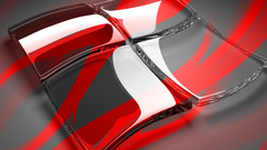 Microsoft windows glass art