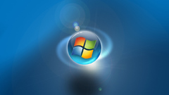 Microsoft windows logos computer