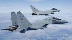 MIGs eurofighter Typhoon planes