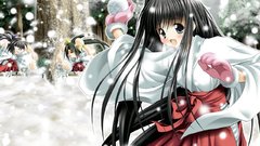 Miko Anime Japanese clothes