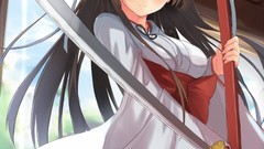 Miko Aria the Scarlet Ammo Kanzaki Aria Holmes Hotogi Shirayuki