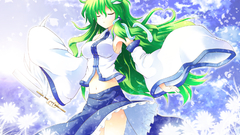 Miko green hair closed