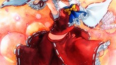 Miko hakurei reimu Japanese