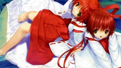 Miko Japanese clothes anime