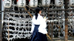 Miko shrine maiden outfit