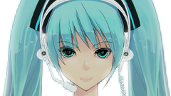 Miku vocaloid hatsune twintails