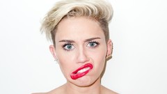 Miley cyrus photo shoot Simple Background Terry Richardson