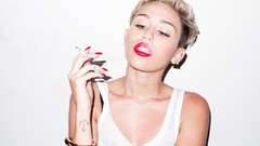 Miley cyrus photo shoot Simple Background Terry Richardson