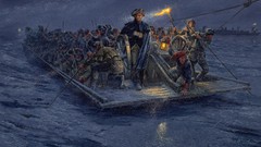 Military battles artwork