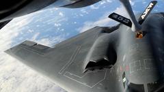 Military bomber planes B-2