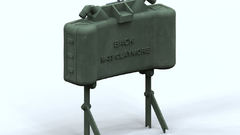 Military claymore mine weapons