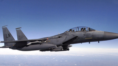 Military f-15 eagle Aircraft