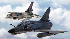 Military f-16 fighting falcon fighter jets