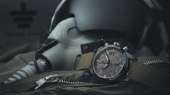 Military pilot watches chrono