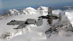Military planes A-10 Thunderbolt