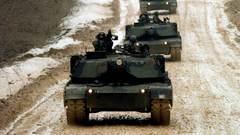 Military tanks
