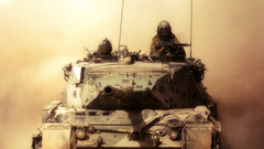 Military tanks