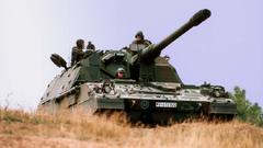 Military tanks artillery Bundeswehr
