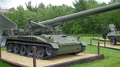Military tanks artillery M110
