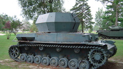 Military tanks Flakpanzer IV