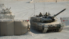 Military tanks Leopard 2