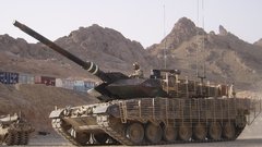 Military tanks Leopard 2