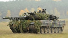 Military tanks Leopard 2