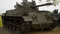 Military tanks M42 Duster