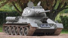 Military tanks T-34 T-34 85