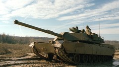 Military tanks vehicles M1A1