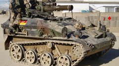 Military tanks Wiesel AWC
