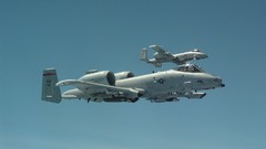 Military warthog A-10 Thunderbolt
